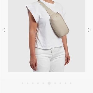 Monos vegan leather sling bag.  Never used